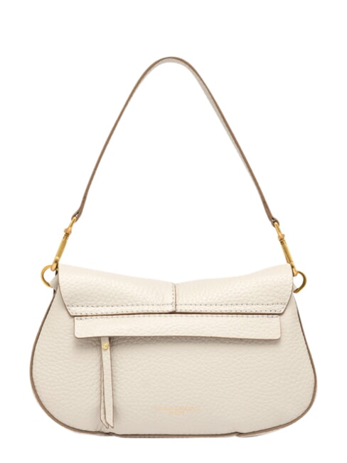 HELENA ROUND Handtasche mit Schulterriemen aus Leder Sand - Damentaschen