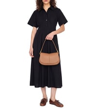 GIANNI CHIARINI HELENA ROUND Handtasche mit Schulterriemen aus Leder Ton - Damentaschen - 7