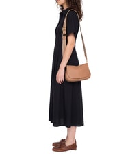 GIANNI CHIARINI HELENA ROUND Handtasche mit Schulterriemen aus Leder Ton - Damentaschen - 8