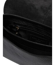 GIANNI CHIARINI HELENA ROUND Handtasche mit Schulterriemen aus Leder Schwarz - Damentaschen - 5