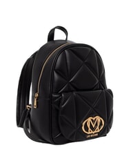 LOVE MOSCHINO EMBOSSED Rucksack Schwarz - Damentaschen - 2