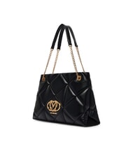 LOVE MOSCHINO EMBOSSED Quilted Umh&auml;ngetasche Schwarz - Damentaschen - 3