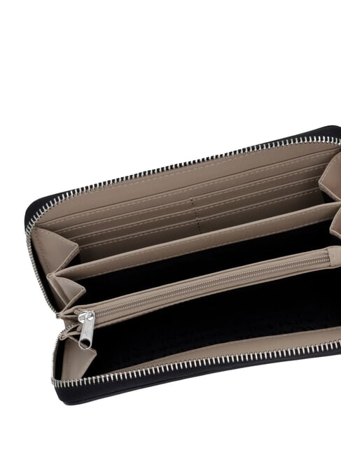 Geldb&ouml;rse ZIP AROUND Mit Polsierina Sand - Brieftaschen Damen