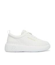 ARMANI EXCHANGE SUPER Ledersneakers strahlend wei&szlig; - Damenschuhe - 2