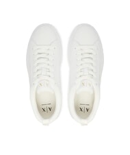 ARMANI EXCHANGE SUPER Ledersneakers strahlend wei&szlig; - Damenschuhe - 4