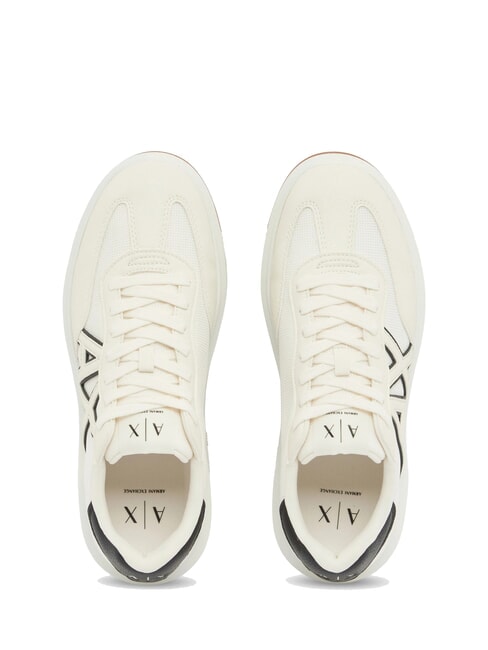 VENICE Turnschuhe Cremewei&szlig; + Schwarz - Herrenschuhe