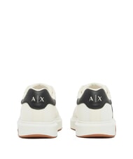 ARMANI EXCHANGE VENICE Turnschuhe Cremewei&szlig; + Schwarz - Herrenschuhe - 4