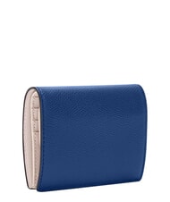 FURLA CAMELIA COMPACT Kleine Geldb&ouml;rse aus Ares-Leder indigo+corolla int. - Brieftaschen Damen - 2