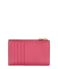 FURLA CAMELIA Flache Brieftasche aus Leder Samtrosa - Brieftaschen Damen - 2