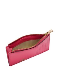 FURLA CAMELIA Flache Brieftasche aus Leder Samtrosa - Brieftaschen Damen - 3