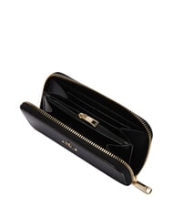 FURLA CAMELIA Rei&szlig;verschlussgeldb&ouml;rse aus Leder Schwarz - Brieftaschen Damen - 3