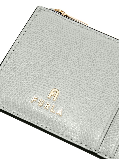 CAMELIA Flache Brieftasche aus Leder KRISTALLFARBE d - Brieftaschen Damen
