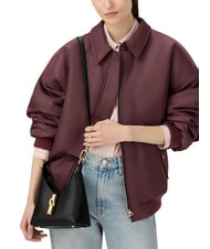 FURLA IRIDE Mini-Schultertasche aus Leder Schwarz - Damentaschen - 2