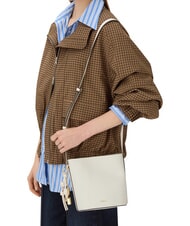 FURLA ROXIE Ares Leder-Schultertasche CREME - Damentaschen - 2