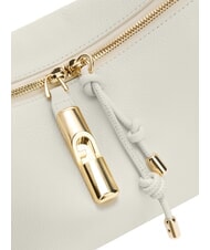 FURLA DEBBY Schultertasche, Leder Sahne + Brandy - Damentaschen - 7