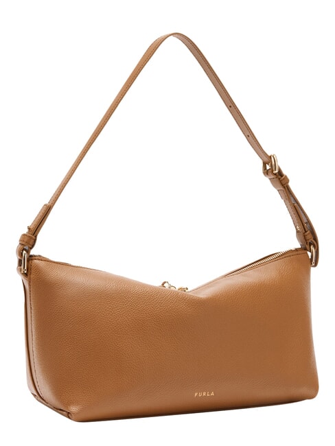 DEBBY Schultertasche, Leder Brandy - Damentaschen