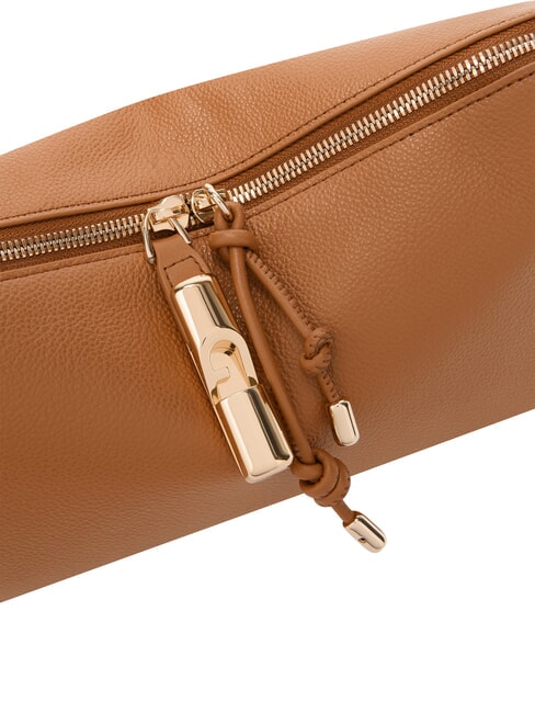 DEBBY Schultertasche, Leder Brandy - Damentaschen