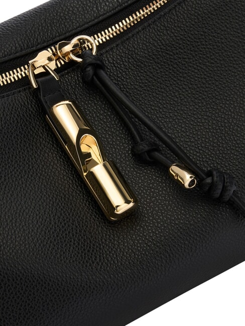 DEBBY Schultertasche, Leder Schwarz - Damentaschen