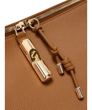 FURLA DEBBY Schultertasche, Leder Brandy - Damentaschen - 7