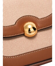 FURLA MOONLIGHT Mini-Schultertasche aus Leder Cognac-T&ouml;ne - Damentaschen - 6