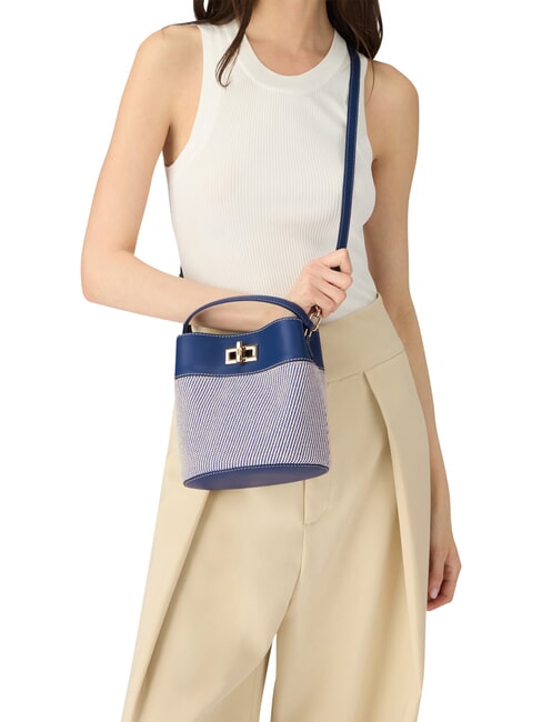 AMELIA Mini-Beuteltasche, handlich Indigot&ouml;ne - Damentaschen