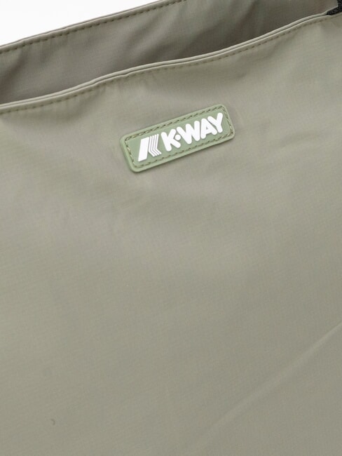 CLERE Umh&auml;ngetasche gr&uuml;ne Flechten - Damentaschen