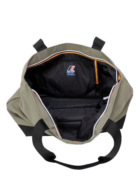 CLERE Umh&auml;ngetasche gr&uuml;ne Flechten - Damentaschen