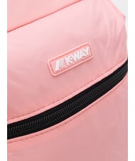 KWAY LAON Kleiner Nylonrucksack rosa Geranie - Rucks&auml;cke f&uuml;r Schule &amp; Freizeit - 4