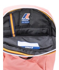 KWAY LAON Kleiner Nylonrucksack rosa Geranie - Rucks&auml;cke f&uuml;r Schule &amp; Freizeit - 5