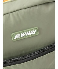 KWAY ERLOY Nylontasche mit Tasche gr&uuml;ne Flechten - Umh&auml;ngetaschen Herren - 3