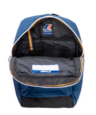 KWAY LAON Kleiner Nylonrucksack blaue Insignien - Rucks&auml;cke f&uuml;r Schule &amp; Freizeit - 5