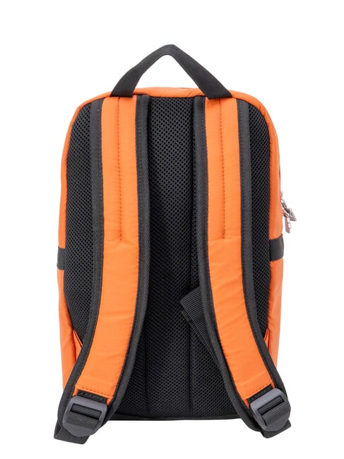 LAON Kleiner Nylonrucksack orange-br&auml;unlich - Rucks&auml;cke f&uuml;r Schule &amp; Freizeit