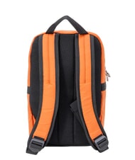 KWAY LAON Kleiner Nylonrucksack orange-br&auml;unlich - Rucks&auml;cke f&uuml;r Schule &amp; Freizeit - 2