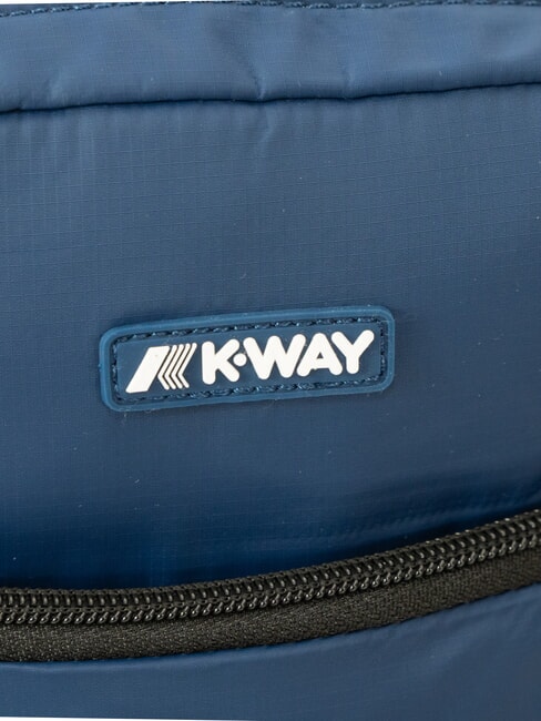 ERLOY Nylontasche mit Tasche blaue Insignien - Umh&auml;ngetaschen Herren