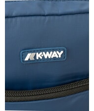 KWAY ERLOY Nylontasche mit Tasche blaue Insignien - Umh&auml;ngetaschen Herren - 3