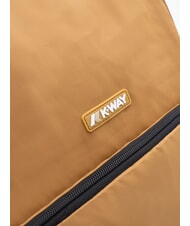 KWAY GIZY Nylonrucksack f&uuml;r 15-Zoll-Laptop braunes Bister - PC-Rucks&auml;cke - 5
