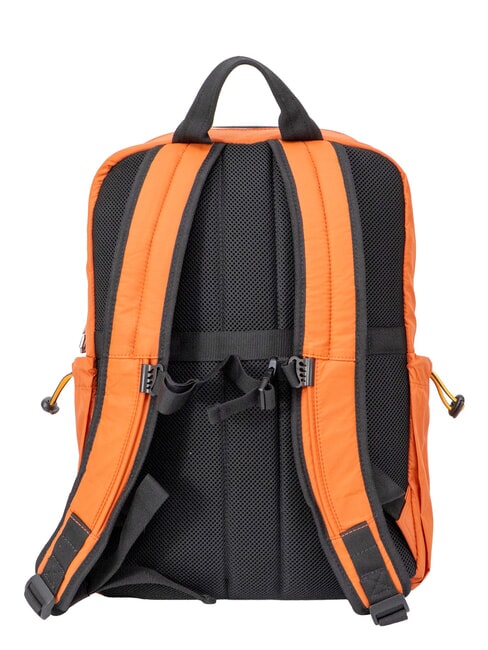 GIZY Nylonrucksack f&uuml;r 15-Zoll-Laptop orange-br&auml;unlich - PC-Rucks&auml;cke