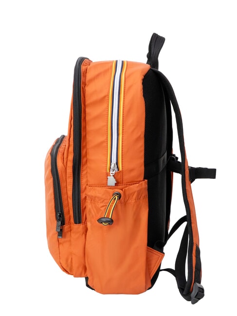 GIZY Nylonrucksack f&uuml;r 15-Zoll-Laptop orange-br&auml;unlich - PC-Rucks&auml;cke
