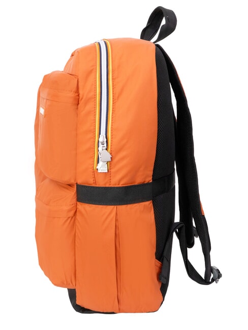 AMBERT 15,6-Zoll-Laptop-Rucksack orange-br&auml;unlich - PC-Rucks&auml;cke