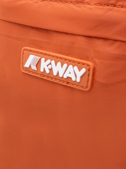 AMBERT 15,6-Zoll-Laptop-Rucksack orange-br&auml;unlich - PC-Rucks&auml;cke