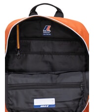KWAY AMBERT 15,6-Zoll-Laptop-Rucksack orange-br&auml;unlich - PC-Rucks&auml;cke - 6