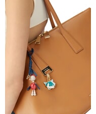 FURLA OLIVIA Einkaufstasche aus Leder Tabak - Damentaschen - 3