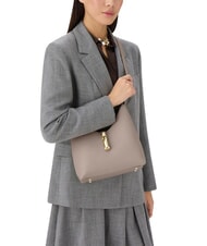 FURLA GOCCIA Schultertasche, Leder Leinen - Damentaschen - 2