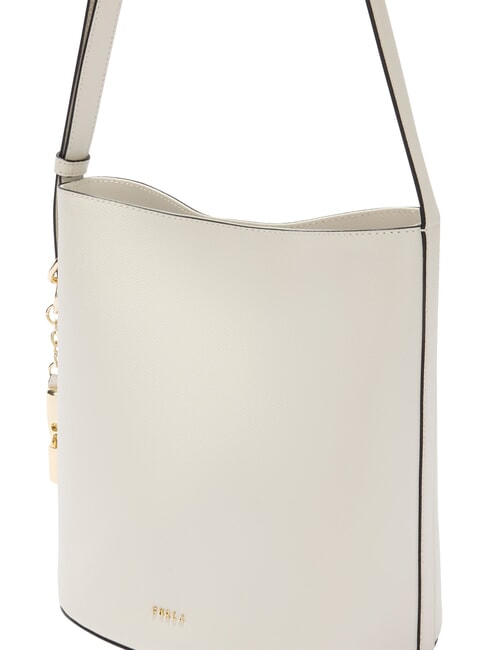 ROXIE Schultertasche, Leder CREME - Damentaschen