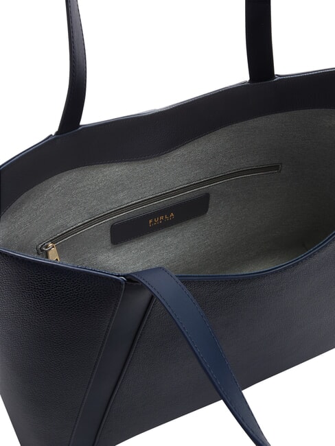 GOCCIA Umh&auml;ngetasche, Leder Tintenblau - Damentaschen