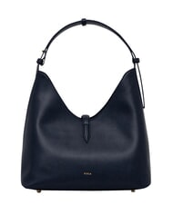 FURLA GOCCIA Umh&auml;ngetasche aus Leder Tintenblau - Damentaschen - 2