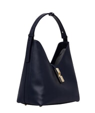 FURLA GOCCIA Umh&auml;ngetasche aus Leder Tintenblau - Damentaschen - 3