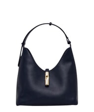 FURLA GOCCIA Umh&auml;ngetasche aus Leder Tintenblau - Damentaschen - 6