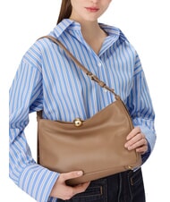 FURLA SFERA SOFT  Umh&auml;ngetasche aus Leder Toffee - Damentaschen - 2