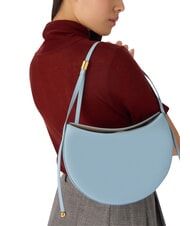 FURLA MOONSTONE  Schultertasche, Leder Zuckerpapier - Damentaschen - 5